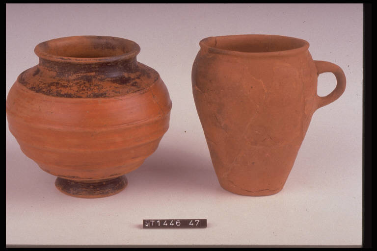 boccale ovoide - cultura di Golasecca (fine/ inizio secc. VI/ V a.C)