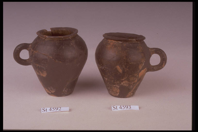 boccale ovoide, DE MARINIS / tipo A - cultura di Golasecca (sec. V a.C)