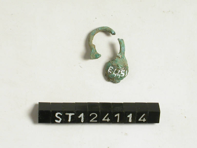 pendaglio a secchiello - cultura di Golasecca (secc. VI/ V a.C)