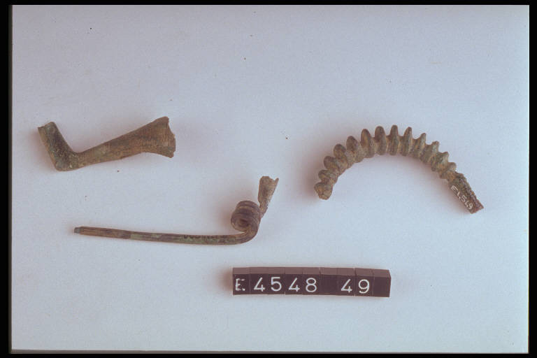 fibula a sanguisuga - cultura di Golasecca (sec. VI a.C)