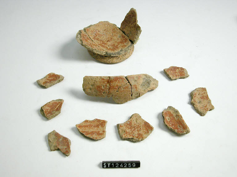 coppa - cultura di Golasecca (terzo quarto sec. VI a.C)