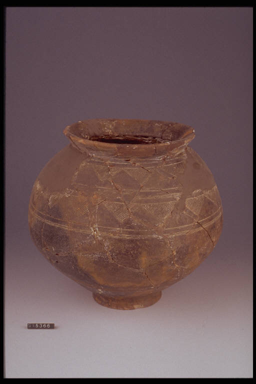 urna biconica - cultura di Golasecca (sec. VII a.C)