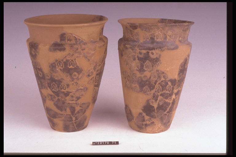 vaso situliforme - cultura di Golasecca (fine/ inizio secc. VI/ V a.C)