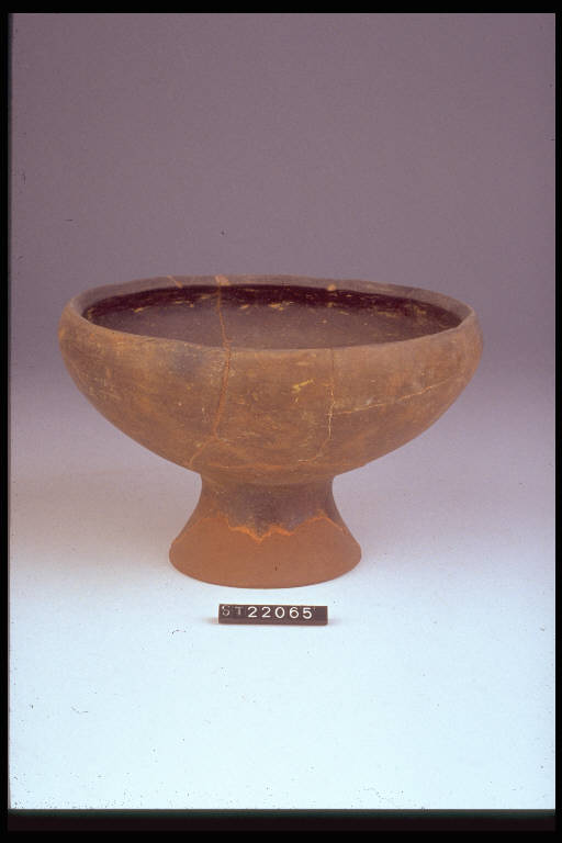 coppa troncoconica - cultura di Golasecca (secc. VIII/ VII a.C)