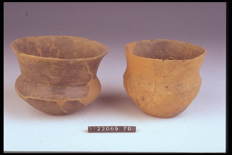 bicchiere carenato - cultura di Golasecca (secc. VIII/ VII a.C)