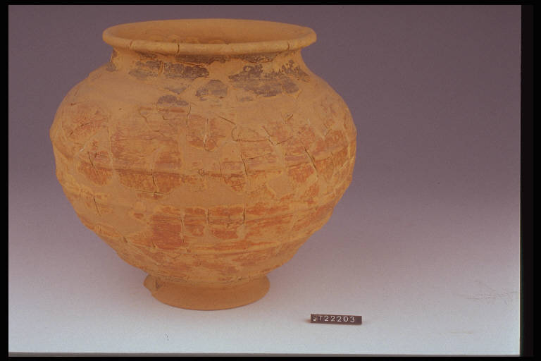 olla a pareti costolate - cultura di Golasecca (fine/ inizio secc. VI/ V a.C)