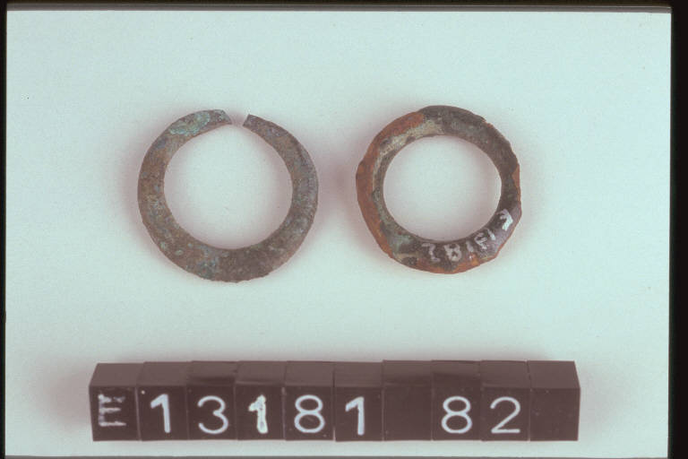 anello - cultura di Golasecca (secc. X/ IV a.C)