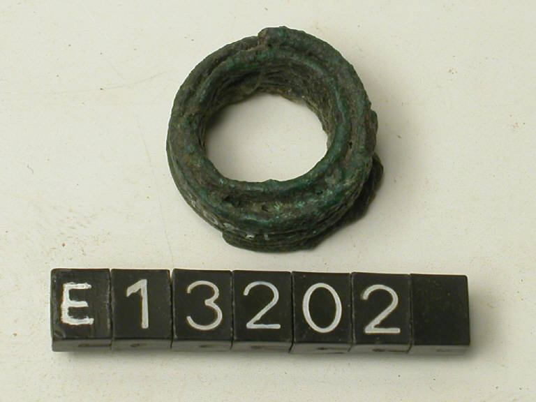 anello a spirale - cultura di Golasecca (sec. V a.C)