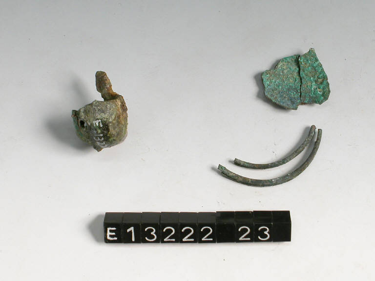 verghette - cultura di Golasecca (secc. IX/ IV a.C)