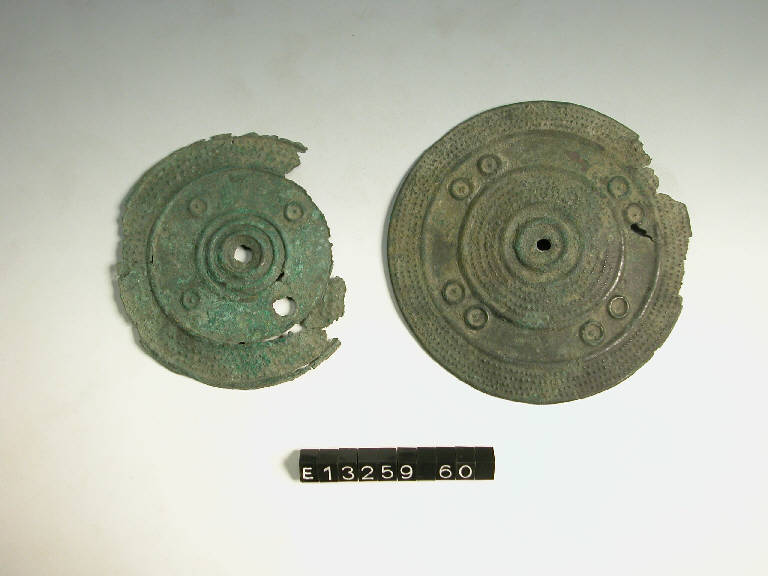 disco - cultura di Golasecca (secc. VI/ V a.C)