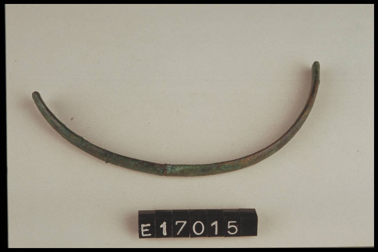 armilla a nastro - cultura di Golasecca (fine/ inizio secc. VI/ V a.C)