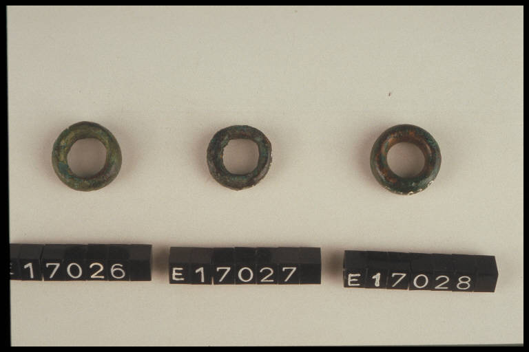 anello - cultura di Golasecca (fine/ inizio secc. VI/ V a.C)