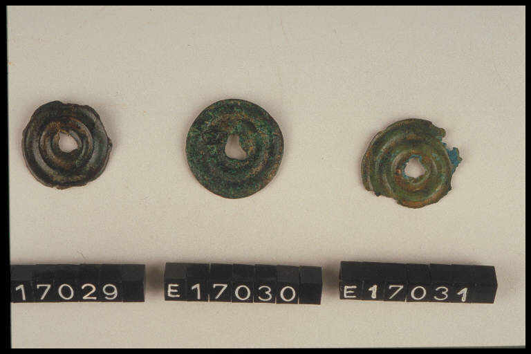 disco - cultura di Golasecca (fine/ inizio secc. VI/ V a.C)