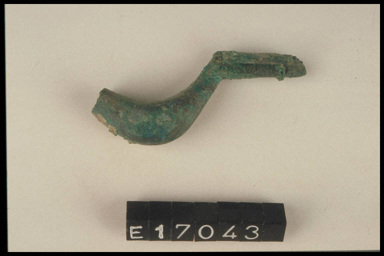 fibula a sanguisuga, DE MARINIS / tipo tardo-alpino - cultura di Golasecca (secc. V/ IV a.C)