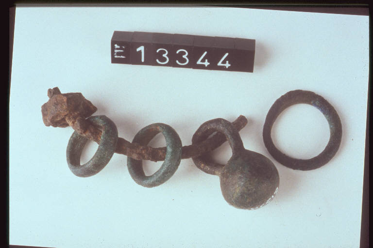 anello - cultura di Golasecca (fine/ inizio secc. VI/ V a.C)