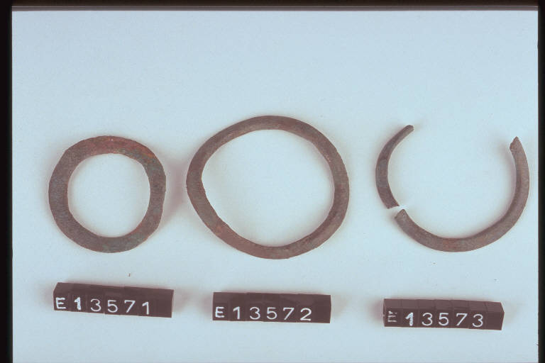 anello - cultura di Golasecca (fine/ inizio secc. VI/ V a.C)