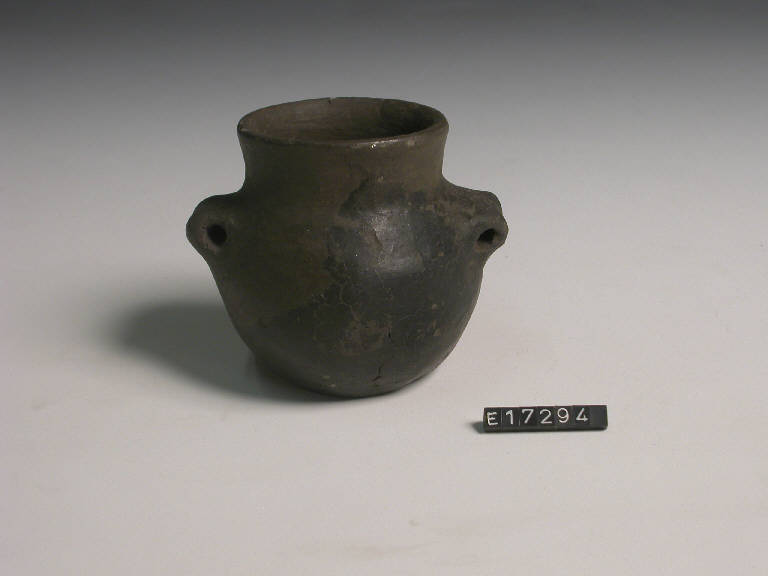 vaso globulare - periodo Neolitico (secc. LX/ XVI a.C)