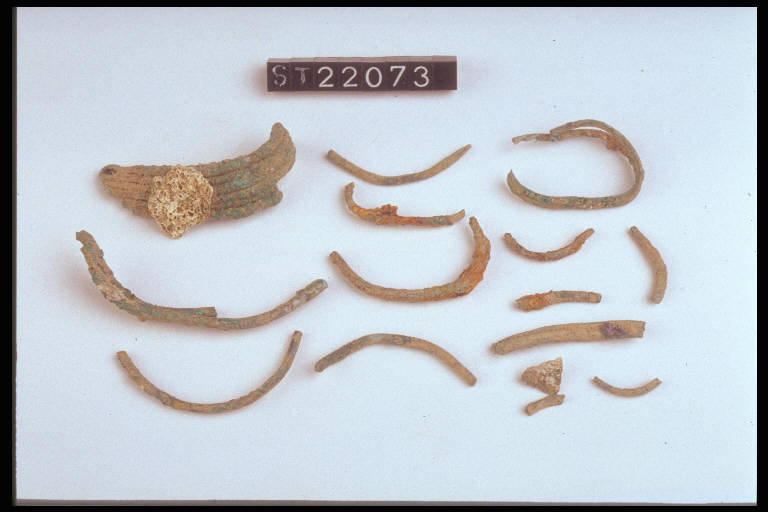 orecchini - cultura di Golasecca (secc. VIII/ VII a.C)