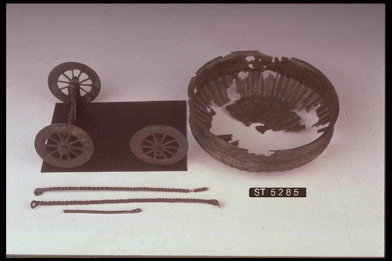 ruota - cultura di Golasecca (secc. VIII/ VII a.C)