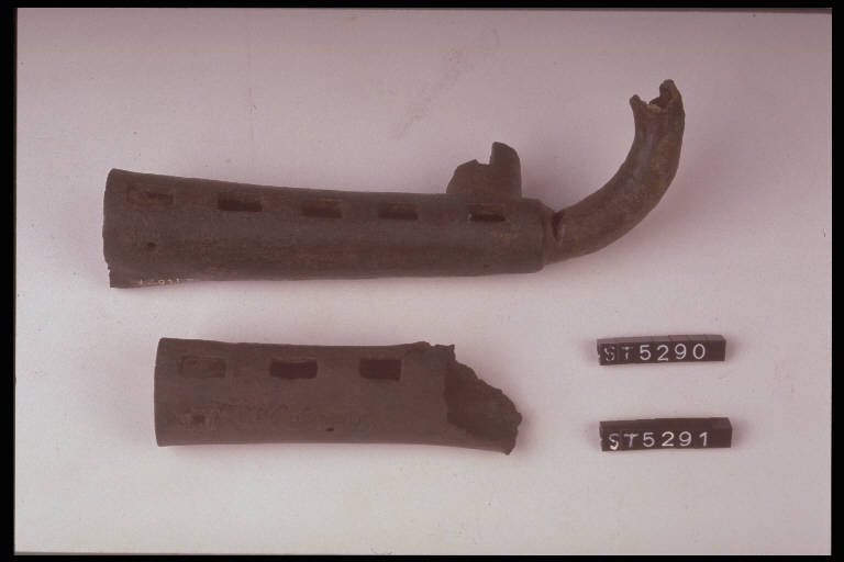 terminale di carro - cultura di Golasecca (secc. VIII/ VII a.C)