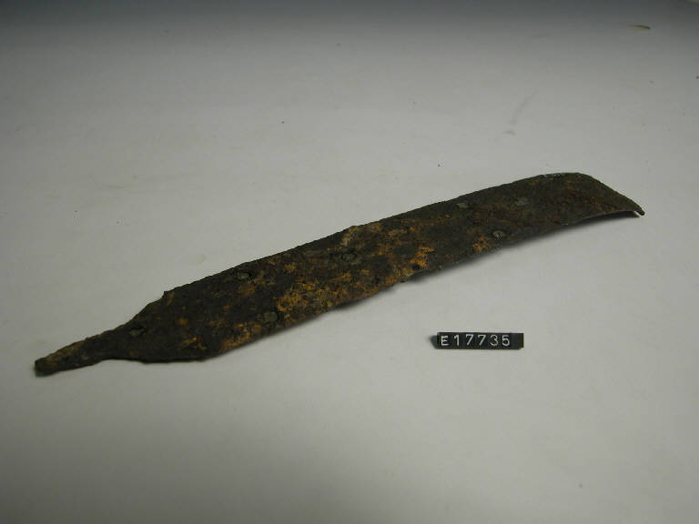 spada - Cultura di Golasecca (primo quarto sec. IV a.C)