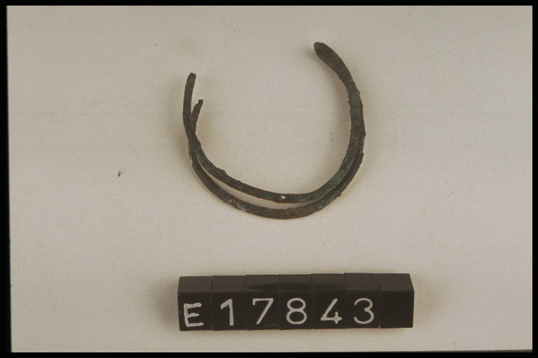 anello a spirale - Cultura di Golasecca (primo quarto sec. IV a.C)