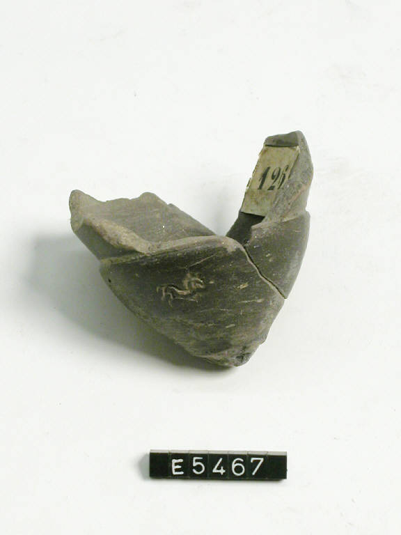bicchiere a calice - cultura di Golasecca (sec. V a.C)