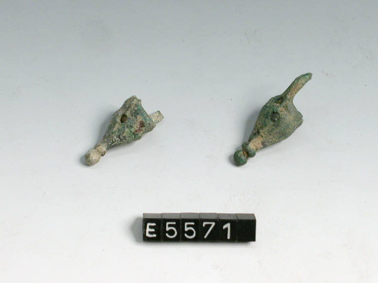 pendaglio a secchiello, DE MARINIS / tipo B - cultura di Golasecca (sec. V a.C)