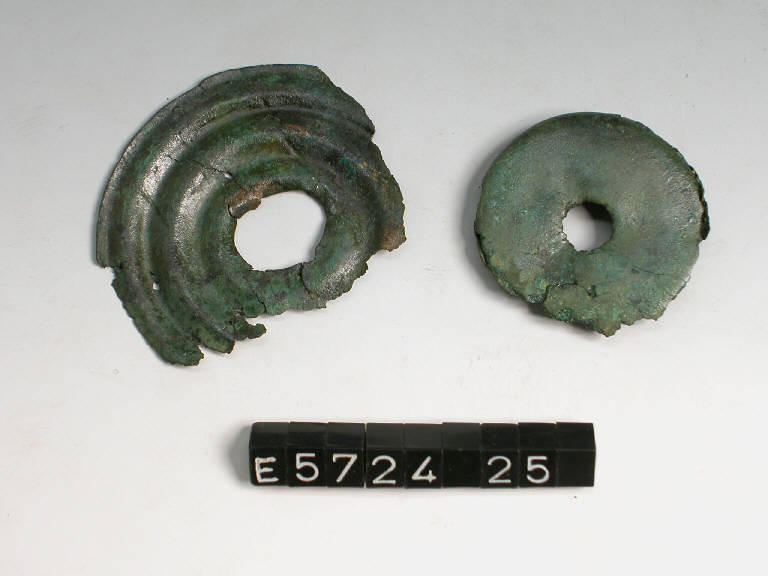 disco - cultura di Golasecca (sec. V a.C)