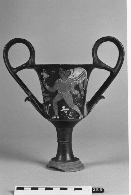 kantharos - ambito apulo (ultimo quarto sec. IV a.C)