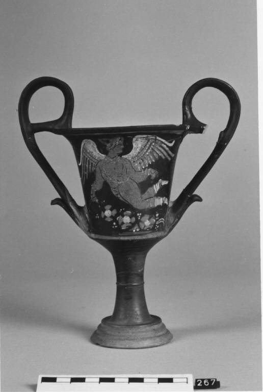 kantharos - ambito apulo (ultimo quarto sec. IV a.C)