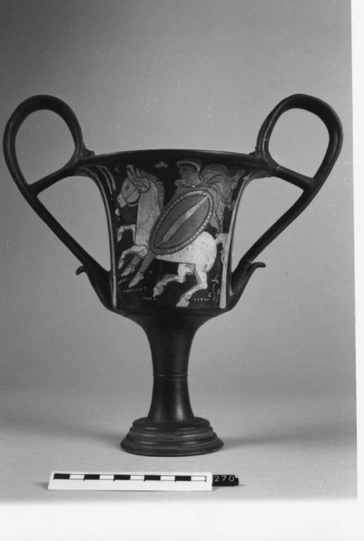 kantharos - ambito apulo (ultimo quarto sec. IV a.C)