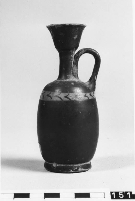 lekythos - ambito magno-greco (secondo quarto sec. IV a.C)
