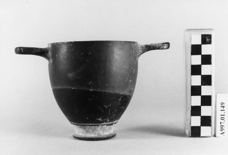 skyphos, Morel 4311 - ambito magno-greco (seconda metà sec. IV a.C)