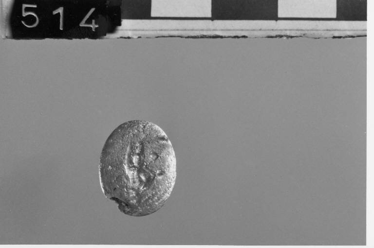 Eracle stante (gemma, DIEHL 2) - età romana (terzo quarto secc. I a.C./I d.C)