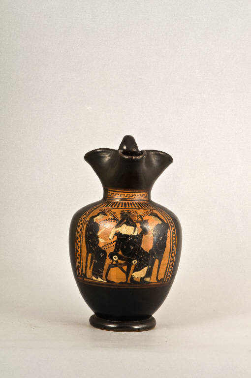 oinochoe (ultimo quarto sec. VI a.C)