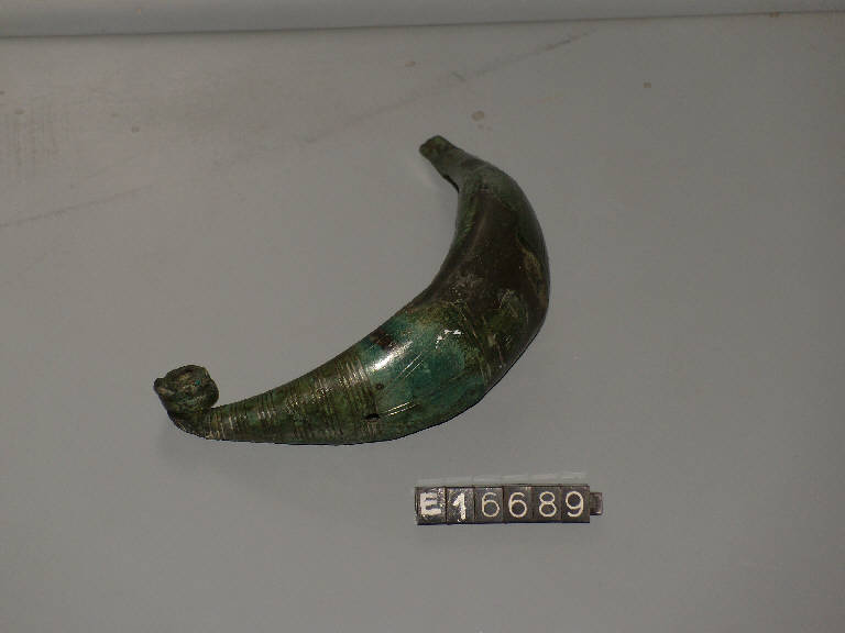 fibula a navicella - cultura di Golasecca (secc. VI/ V a.C)