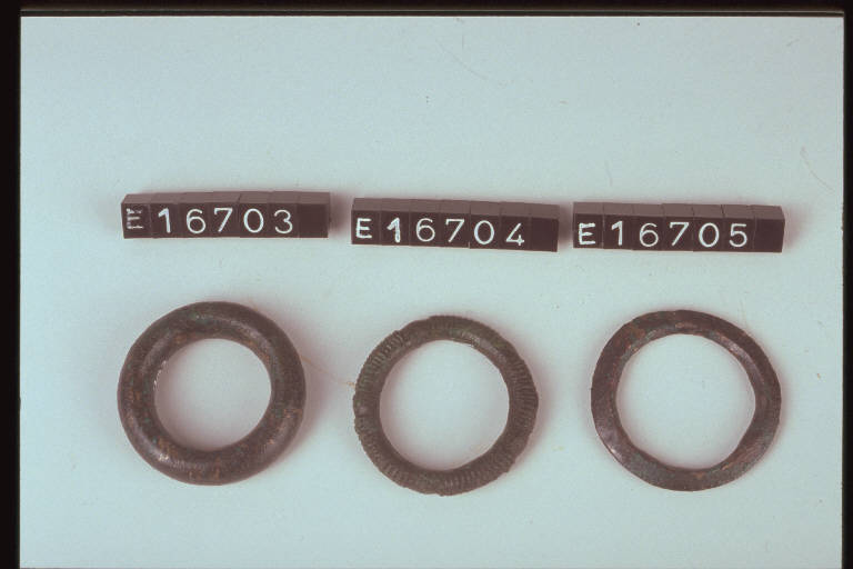 anello - cultura di Golasecca (secc. VIII/ V a.C)