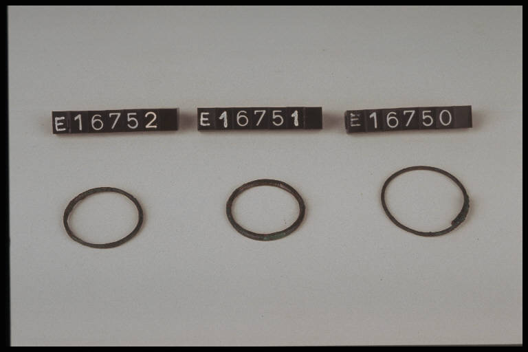 anello - cultura di Golasecca (secc. VIII/ V a.C)