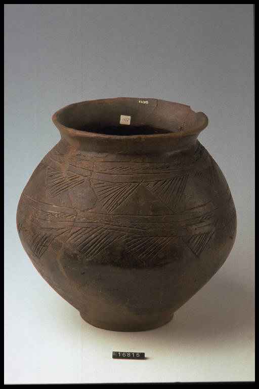 urna biconica - cultura di Golasecca (secc. VIII/ VII a.C)