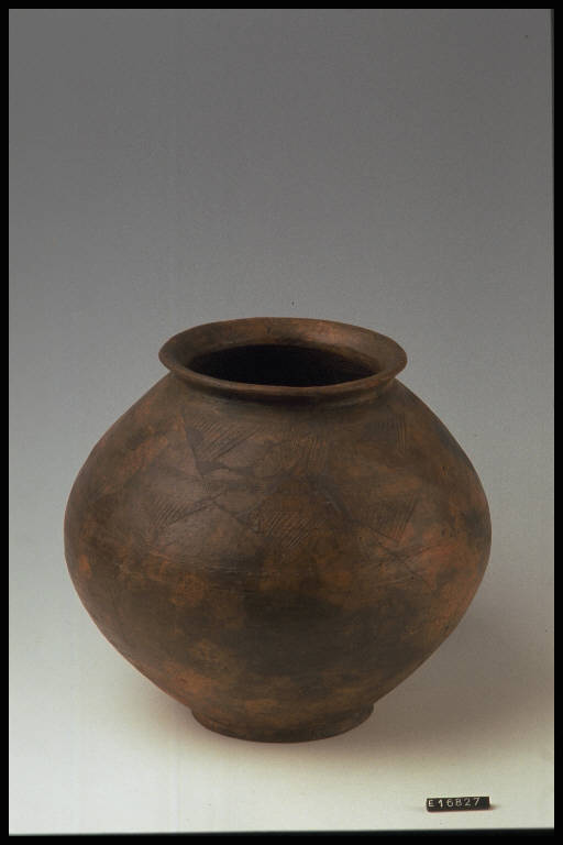 urna biconica - cultura di Golasecca (sec. VII a.C)