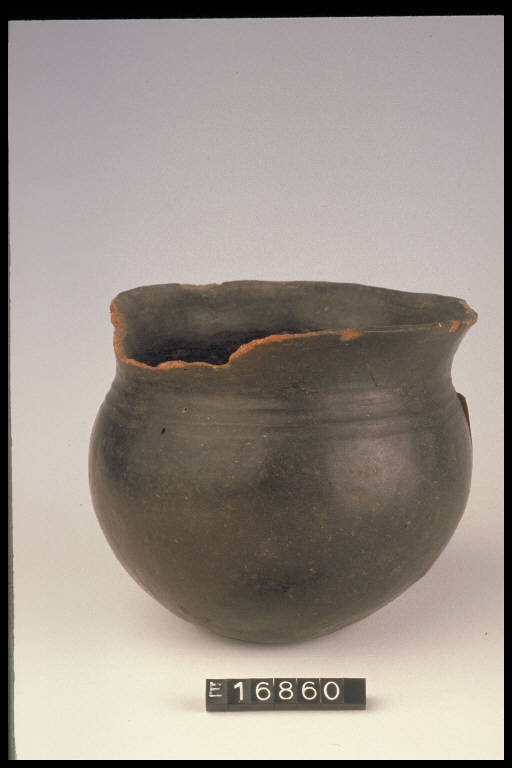 bicchiere globulare - cultura di Golasecca (sec. VII a.C)