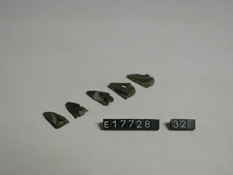 punta di freccia - cultura di Golasecca (sec. V a.C)