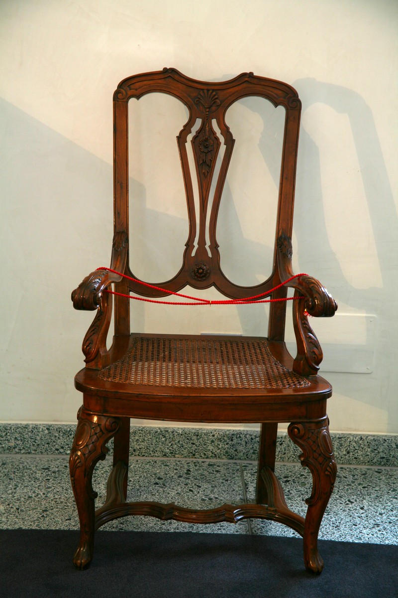 poltroncina, serie - ambito veneziano (fine sec. XVIII)