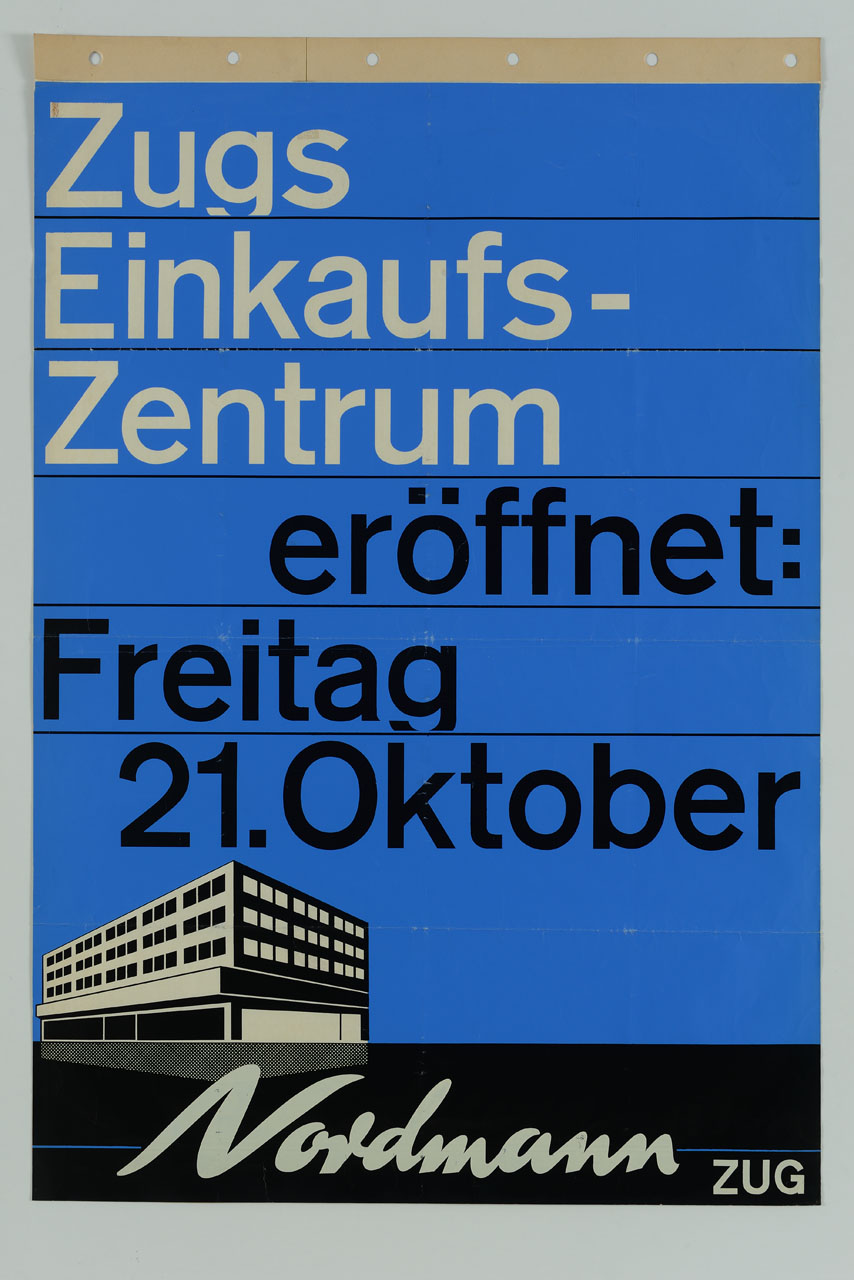 edificio commerciale (manifesto) - ambito svizzero (sec. XX)