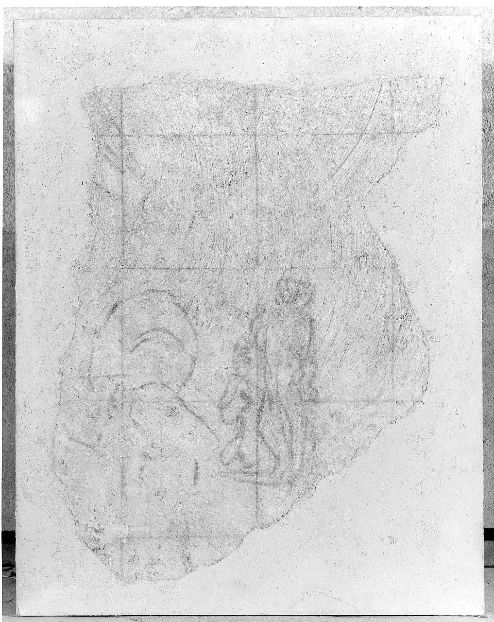 figure (sinopia) di Barbatelli Bernardino detto Poccetti (secc. XVI/ XVII)