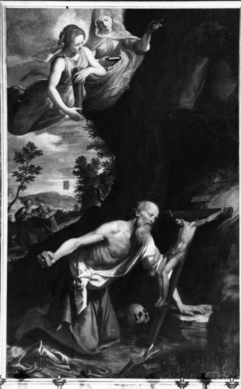 San Girolamo penitente (pala d'altare) di Santi di Tito (fine sec. XVI)