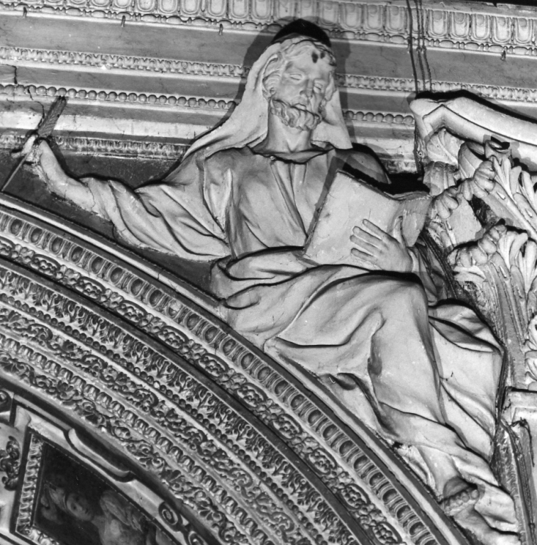 Isaia (scultura) di Pietro da Siena - ambito romano (sec. XVII)