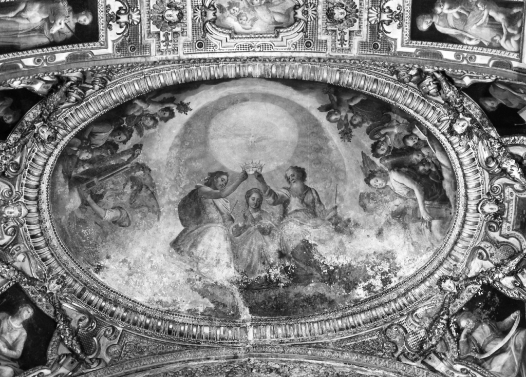 incoronazione di Maria Vergine (dipinto) di Ciampelli Agostino (sec. XVII)