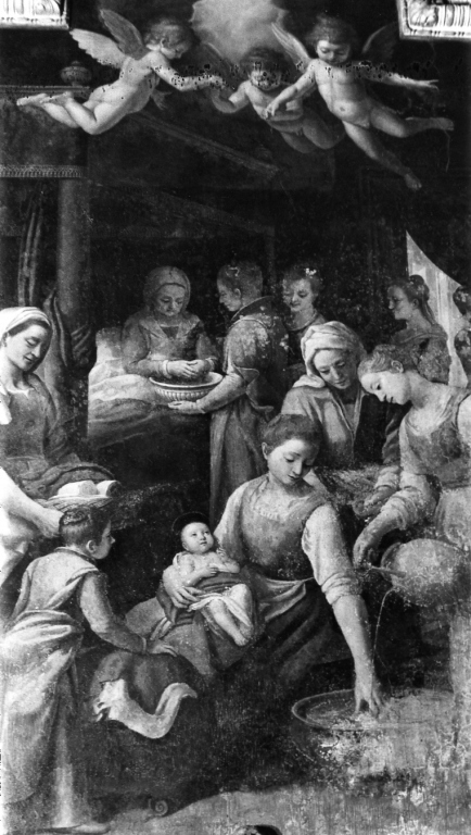 nascita di Maria Vergine (dipinto) di Ciampelli Agostino (sec. XVII)